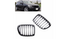 Grill sportowy pojedyncze żeberka Gloss Czarny BMW X1 E84 2009-2015