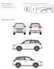 Bagażnik dachowy belki Suzuki Vitara IV/LY 5d DARK