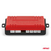 Zestaw czujników parkowania czujniki cofania MAX LED 4 sensory czarne 19 mm TRUCK AMIO-02292