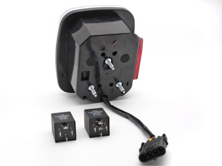 Lampy tylne diodowe Jeep Wrangler YJ/TJ (1991–2006) Smoke