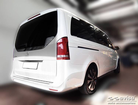 Nakładka na zderzak tylny do Mercedes W447 V klasa (Lustro)