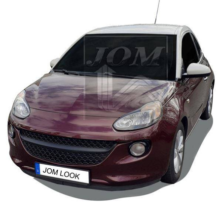 GRILL BEZ ZNACZKA OPEL ADAM 12-19 BLACK