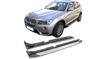 Stopnie boczne z aluminium BMW X3 F25 2010-obecnie