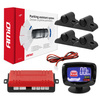 Zestaw czujników parkowania czujniki cofania LED-GRAF 4 sensory czarne 19 mm TRUCK AMIO-02280