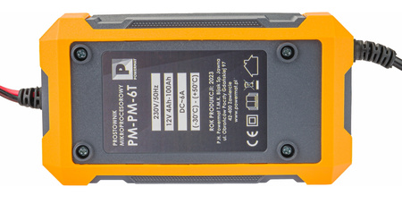 Prostownik MIKROPROCESOROWY Akumulatorowy 12V PM-PM-6T