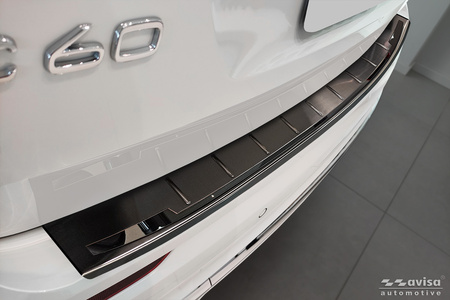 Nakładka na zderzak tylny Volvo XC60 2 (Czarna)
