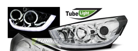 LAMPY HYUNDAI TUCSON IX35 10-13 LED TUBE CHROME