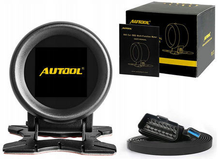 Prędkościomierz wyświetlacz Autool x60 OBD2 Check Engine