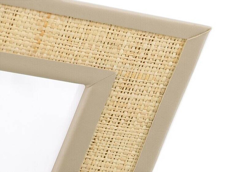 RAMKA NA ZDJĘCIE 19 X 24 FOTOGRAFIĘ OZDOBA PLECIONA BOHO REGULOWANA DO POKOJU