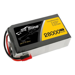 Tattu 28000mAh 22.2V 25C 6S1P Lipo Battery Pack with AS150+XT150