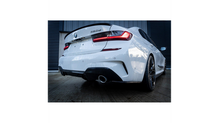 Splittery boczne tylnego zderzaka Vent Gloss Black BMW 3 G20 G21 przed liftem 2019-obecnie