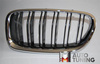 GRILL (NERKI) BMW F10/F11 LOOK M5 BLACK/CHROM