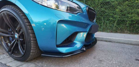 PRZEDNI SPLITER BMW F87 M2 2016-2020 BLACK DOKŁADK