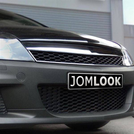 GRILL OPEL ASTRA H 3 TURER 05-07 CHROM / BLACK SPO