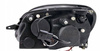 Reflektory lampy przednie Mercedes SLK R170 Black