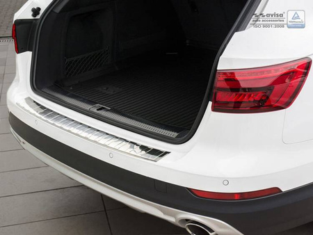 Nakładka na zderzak tylny do AUDI A4 B9 Allroad (Stal)