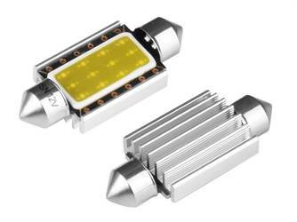 Żarówka VISION Festoon SV8.5 39mm 12V 1x COB LED, CANBUS, biała, 2 szt.