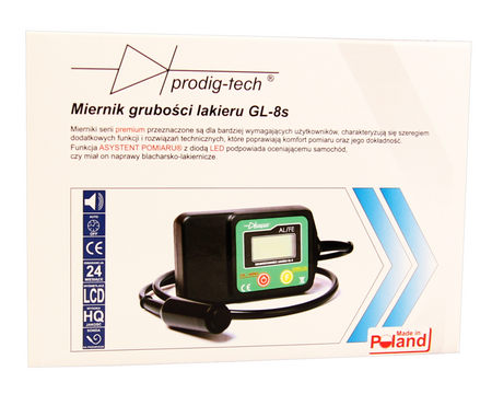 Miernik tester czujnik grubości lakieru GL-8s PRODIG-TECH