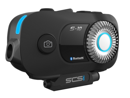 Interkom motocyklowy kamera Full HD WiFi SCS S10