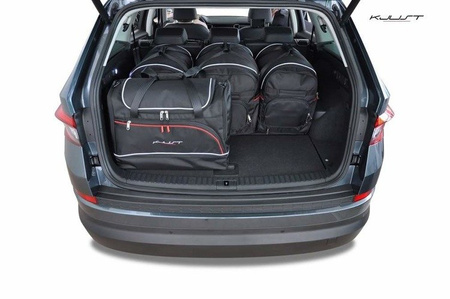 SKODA KODIAQ 2017+ TORBY DO BAGAŻNIKA 5 SZT