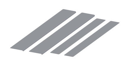 Progi One Line BMW seria 3 F31 Kombi 5 2012-2018 - Połysk