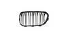 Grill sportowy podwójne żeberka Matt Black  BMW 1 (F20, F21) Hatchback Facelift 2015-2019