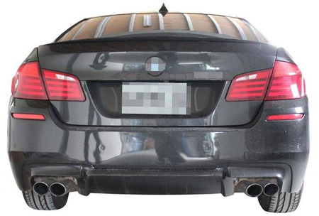 Zderzak tylny BMW F10 LCI 11-15 M5 Look (2 Podwójne końcówki)