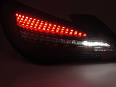 Lampy Tylne LED Diodowe do Mercedes CLA C117 13-16 black red
