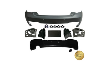 Tylny zderzak sport PDC zestaw z dyfuzorem BMW 1 F20 F21 przed liftem 2011-2015