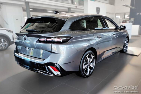 Nakładka na zderzak tylny do Peugeot 308 III SW (Kombi) (Stal)