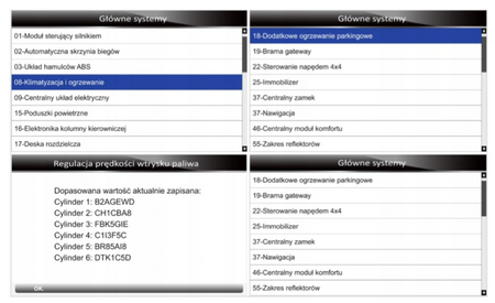 Interfejs komputer diagnostyczny Toyota Autoxscan RS830