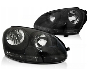 Lampy przednie reflektory VW GOLF V 5 03-09 BLACK