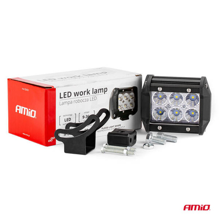 Lampa robocza halogen LED szperacz AWL17 6LED AMIO-02431