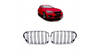 Grill sportowy podwójne żeberka Chrome & Black BMW 1 F20 F21 Facelift 2015-2019