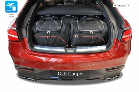 MERCEDES-BENZ GLE COUPE 2015+ TORBY DO BAGAŻNIKA 5 SZT
