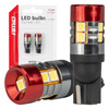 Żarówki LED CANBUS T10 W5W 9 SMD 3030 White 12V 24V AMIO-04242