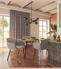 KRZESŁO TRENTO TAPICEROWANE NOWOCZESNY DESIGN FOTEL WELUR SALON JADALNIA