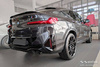 Nakładka na zderzak tylny do BMW X4 G02/F98 M Competition (Czarna)