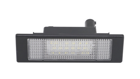 Podświetlenie tablicy rejestracyjnej LED BMW E81 E87 F20 E63 E64 2004-2019 chrome