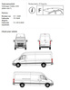 Platforma dachowa bagażnik Volkswagen Crafter L3H2