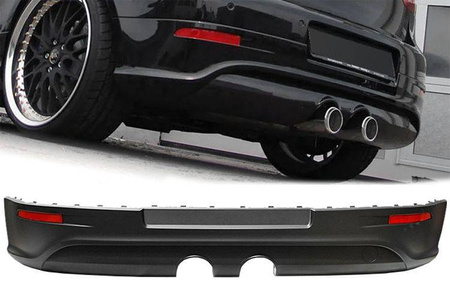 Zderzak tylny dyfuzor VW Golf V R32 Style dual