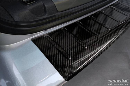 Nakładka na zderzak tylny do PEUGEOT 508 SW (Carbon Fiber)