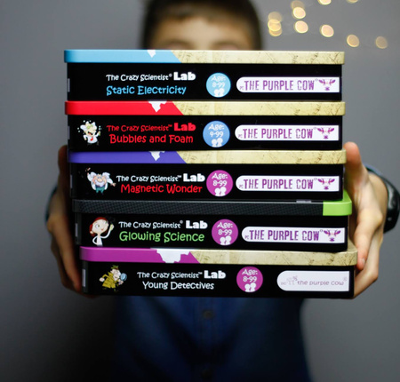 Zestaw do robienia eksperymentów The Purple Cow - Kryształowy szał