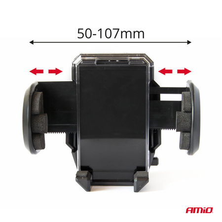 Uchwyt na telefon do samochodu regulowany HOLD-03 AMIO-01250