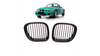 Grill sportowy pojedyncze żeberka Matt Black BMW Z3 E36 1996-2002