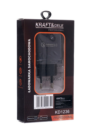 Ładowarka sieciowa QUICK CHARGE 3.0 KD1236