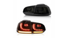 Zestaw Lamp Tylnych Dynamic LED Smoke VW GOLF VI 2008-2012