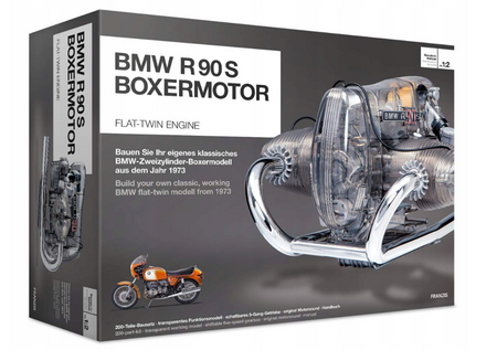 Model silnika BMW R90 S Boxer do składania