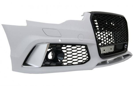 ZDERZAK AUDI A6 C7 4G 11-15 LOOK RS6 PDC SRA