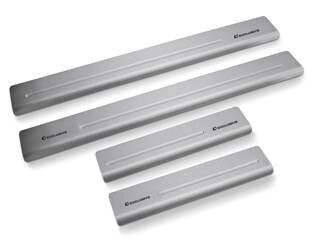 NAKŁADKI NA PROGI ONE LINE do BMW seria 7 G70 Sedan4 2022- - Mat